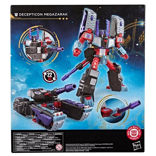 Transformers Age of the Primes Megazarak Leader Class Action Figure