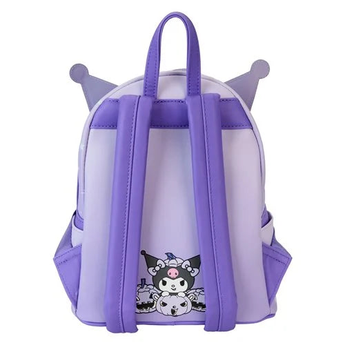 Loungefly Sanrio Kuromi Pumpkin Light Up Mini-Backpack