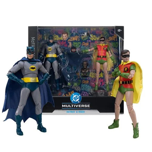 DC Multiverse Batman and Robin Classic TV Series McFarlane Collector Edition 7-Inch Action Figure 2-Pack