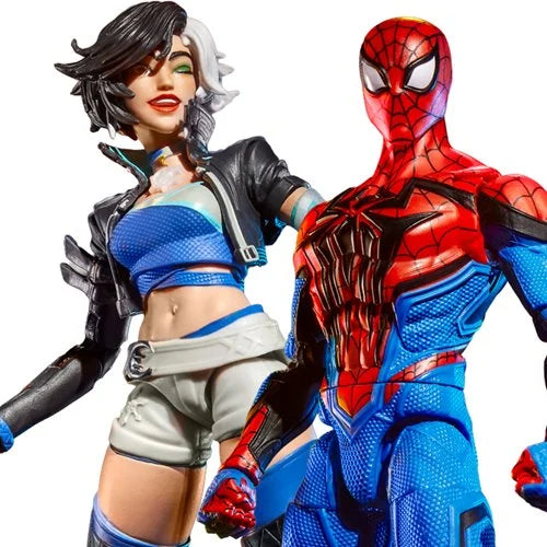 Marvel Legends Rivals Series Spider Man and Luna Snow 6 Inch Figures