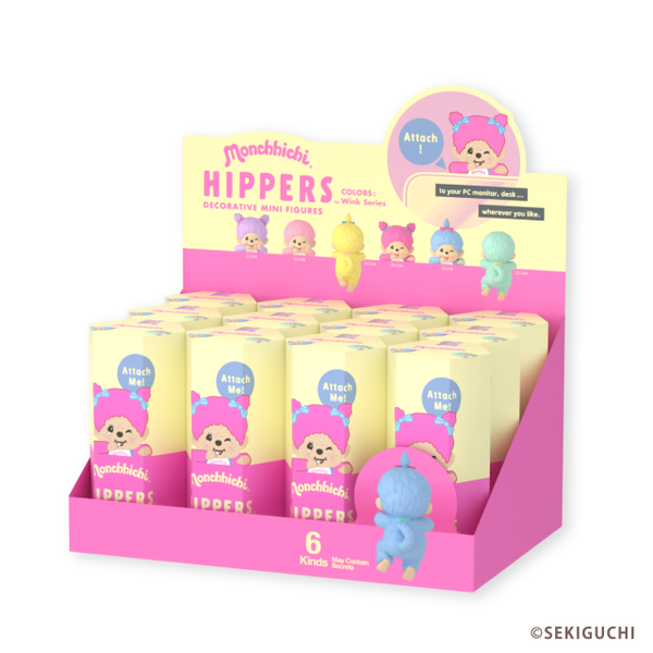 Hippers Monchhichi - Colors: Wink Series - Decorative Mini Figures Blind Box
