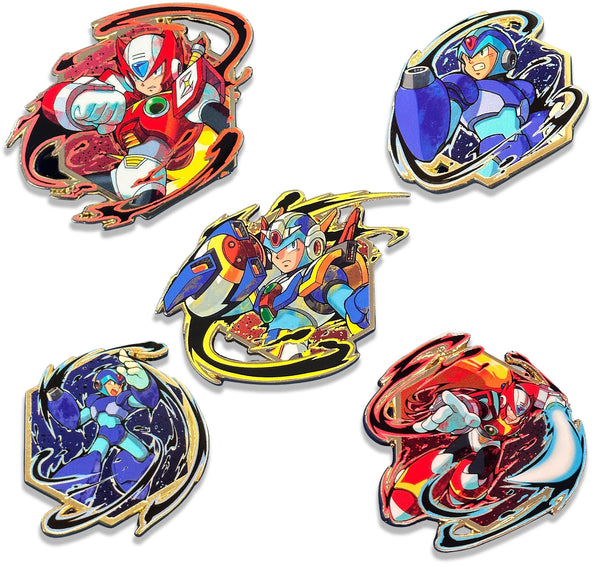 Zen Monkey Capcom Megaman X Mini Painterly Mystery Collectible Pin