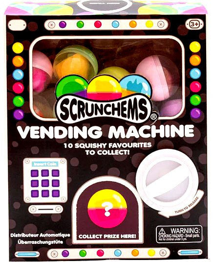 Scrunchems Vending Machine Mystery Squishy Toys