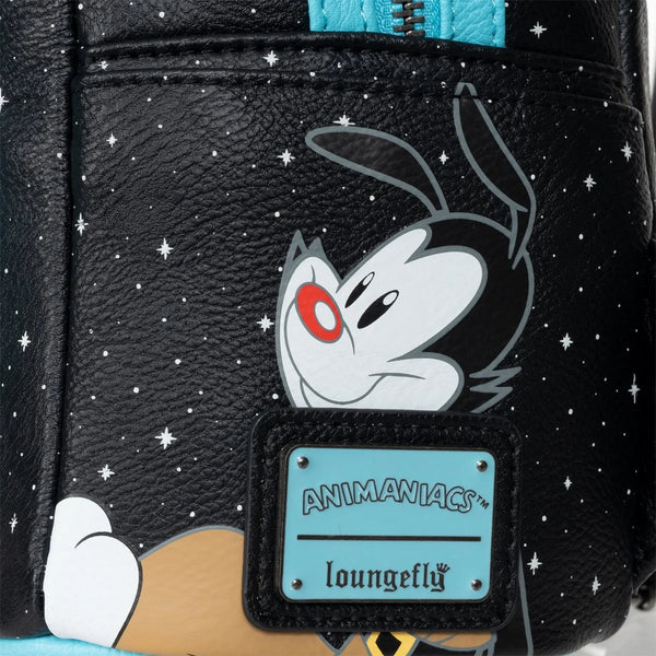 Loungefly Pinky and the Brain Take Over the World Mini-Backpack - Entertainment Earth Exclusive