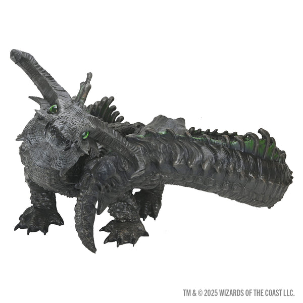 Dungeons and Dragons Replicas Of The Realms Black Dragon Wyrmling Foam Figure - Wizkids