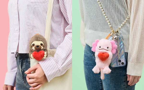 Posture Pal - Bag Charm Plush Axolotl