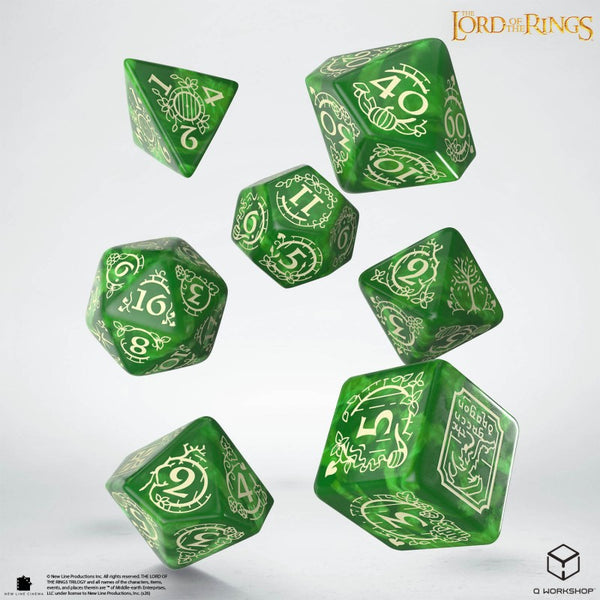 Lord of the Rings The Shire 7 Polyhedral Dice Set