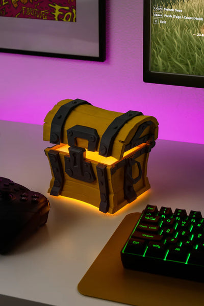 Paladone Fortnite Chest Light - Light Pulsing and Official Game Sounds