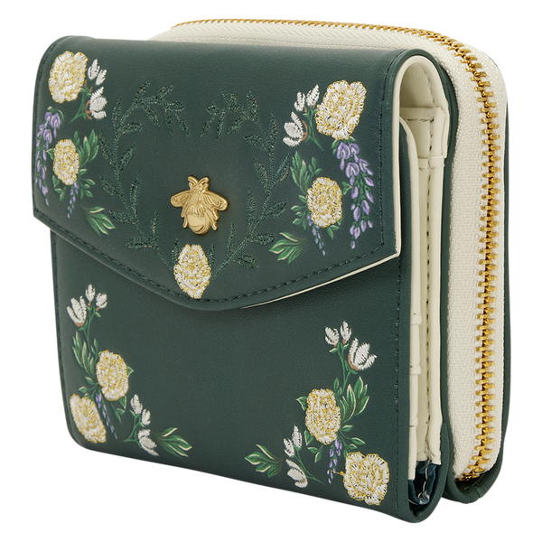 Bridgerton Floral Zip Around Wallet
