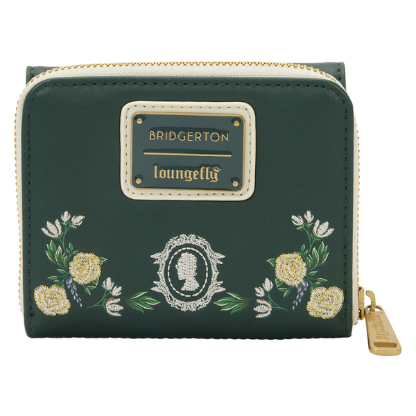 Bridgerton Floral Zip Around Wallet
