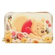 Loungfly Winnie the Pooh Floral Bee Zip Around Wallet