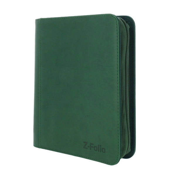 BCW Z-Folio Green 4 Pocket LX Toploader Binder