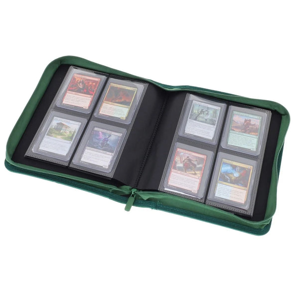 BCW Z-Folio Green 4 Pocket LX Toploader Binder
