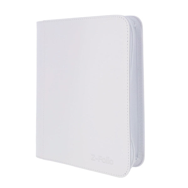 BCW Z-Folio White 4 Pocket LX Toploader Binder