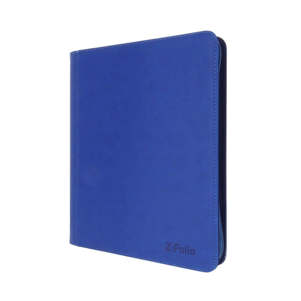 Z Folio Blue 9 Pocket Toploader Binder