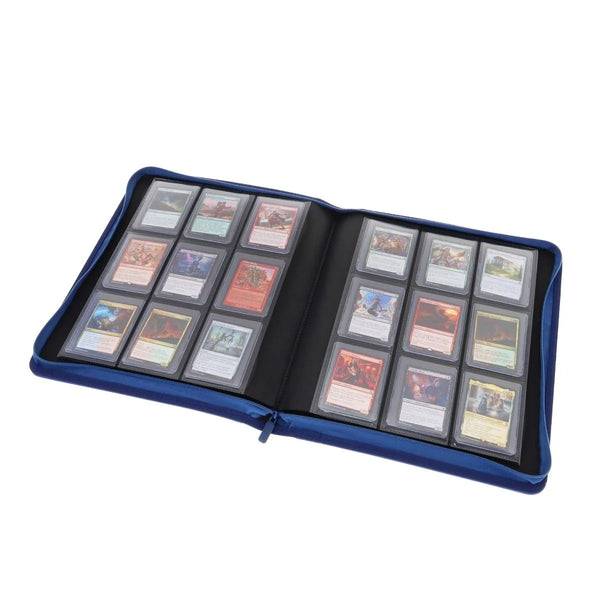 Z Folio Blue 9 Pocket Toploader Binder