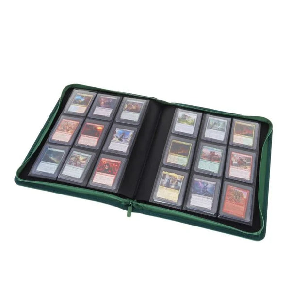 Z Folio 9 Pocket Green Toploader Binder