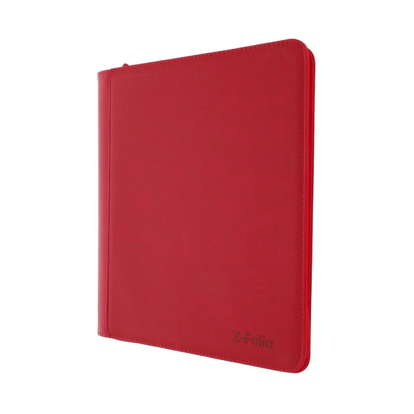 Z Folio Red 9 Pocket Toploader Binder