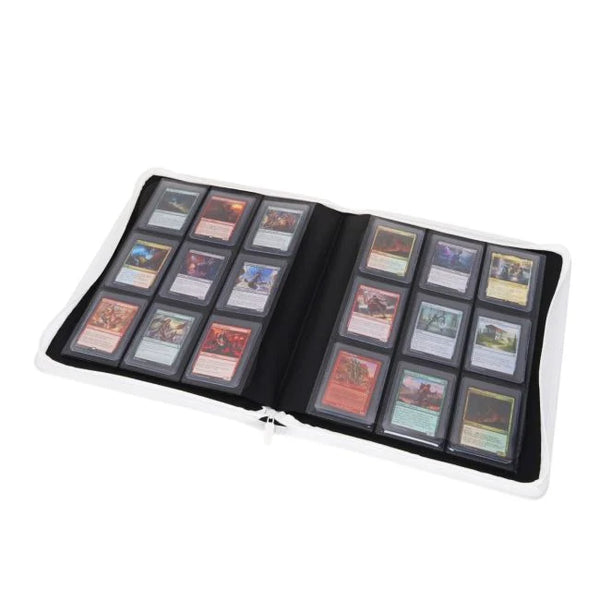 Z Folio 9 Pocket White Toploader Binder