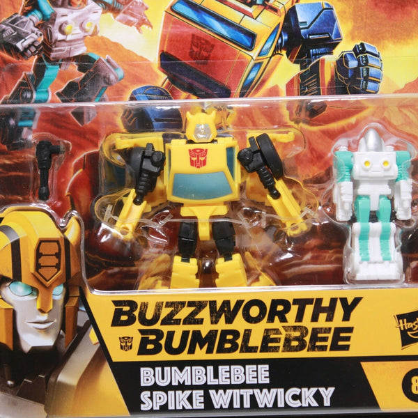 Transformers War For Cybertron Buzzworthy Bumblebee & Spike Witwicky 2 Pack