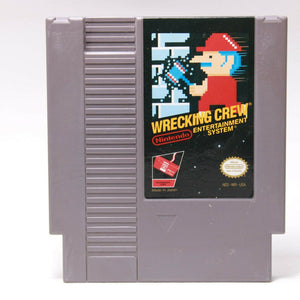 Wrecking Crew - NES Nintendo - Cleaned, Tested & Working