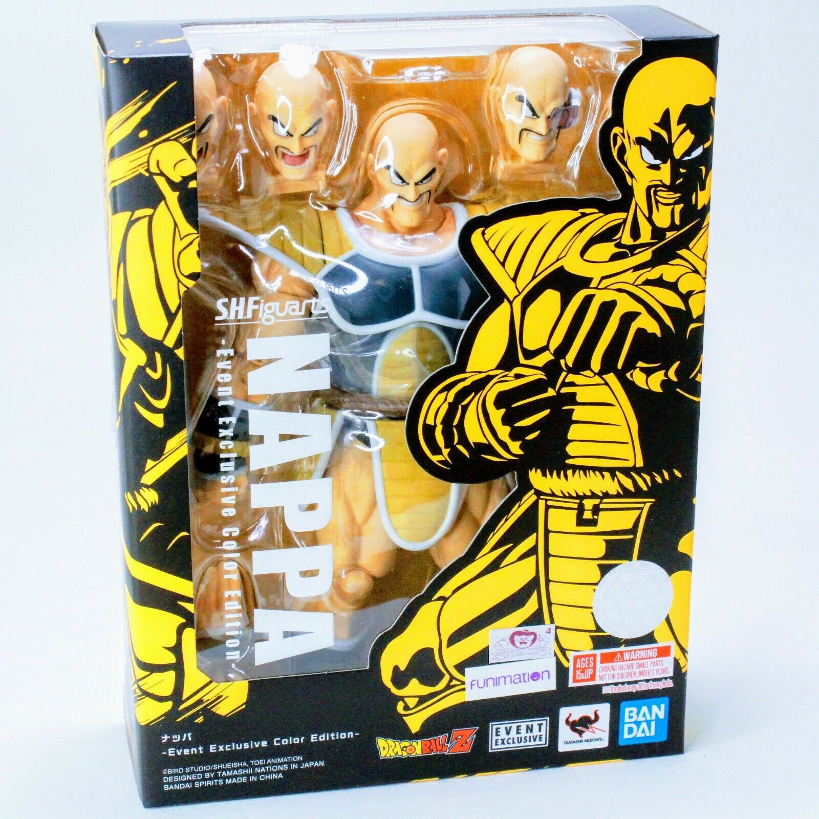 S.H. Figuarts Dragon Ball Z Nappa - Event SDCC 2021 Exclusive 6