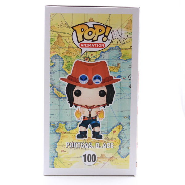 Funko POP Animation: One Piece - Portgas D. Ace Vinyl Figure #100