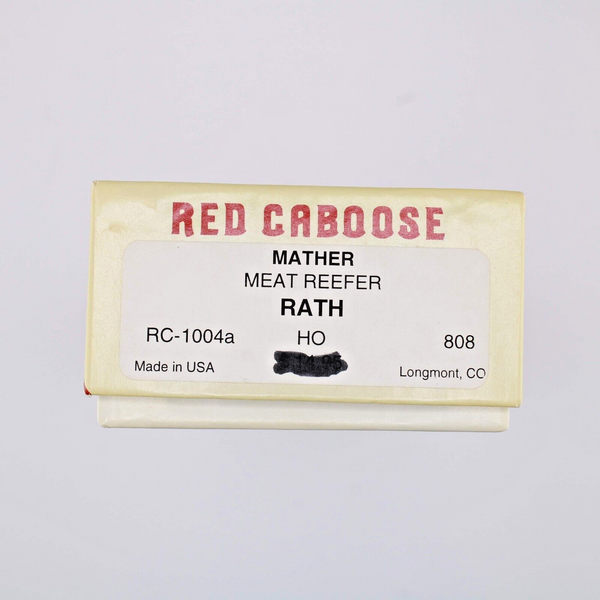 HO scale - RPRX 808 - Red Caboose - Meat Reefer Kit