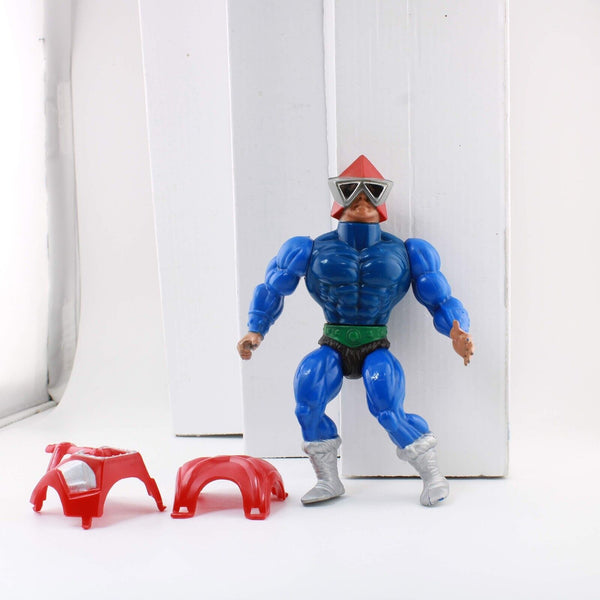 Mekaneck 1983 Complete with Armor & Weapon - He-Man MOTU - Vintage Action Figure