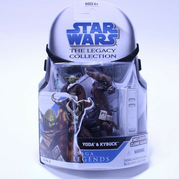 Star Wars - The Legacy Collection - Yoda & Kybuck Action Figure