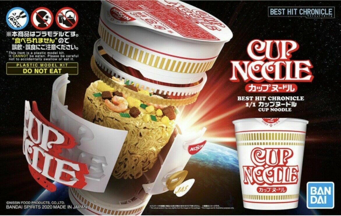 Bandai Spirits - Ramen Cup Noodle Model kit. 1:1 Scale