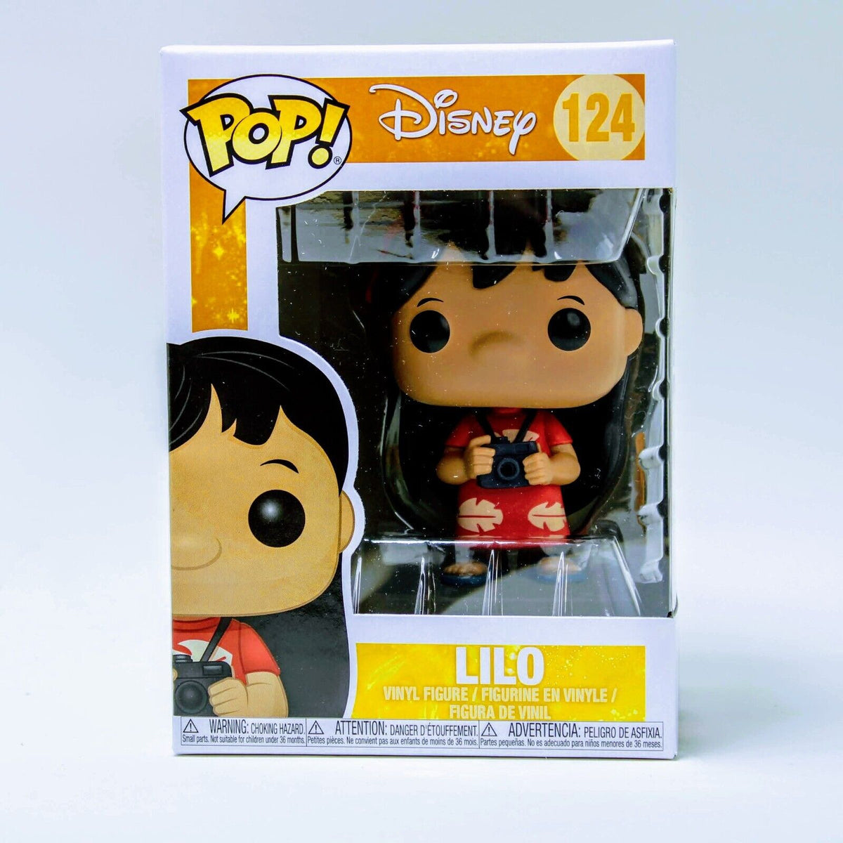 Funko Pop Disney : Lilo & Stitch - Lilo w/ Camera Vinyl Figure # 124 ...