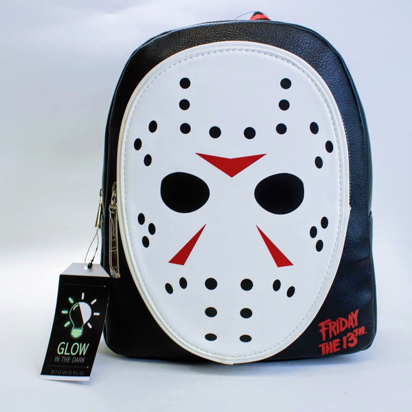 Friday The 13th Jason - Glow in the Dark 11" Mini Backpack by Bioworld