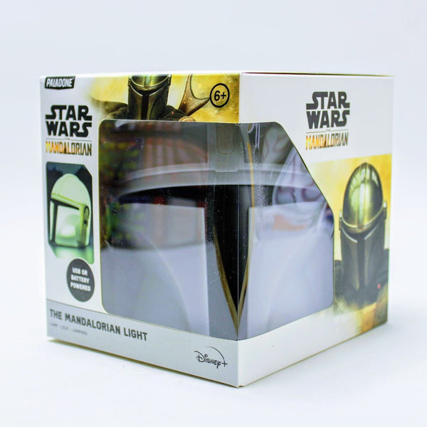 Star Wars The Mandalorian Helmet 6" Desktop Light - USB or AAA Battery Powered