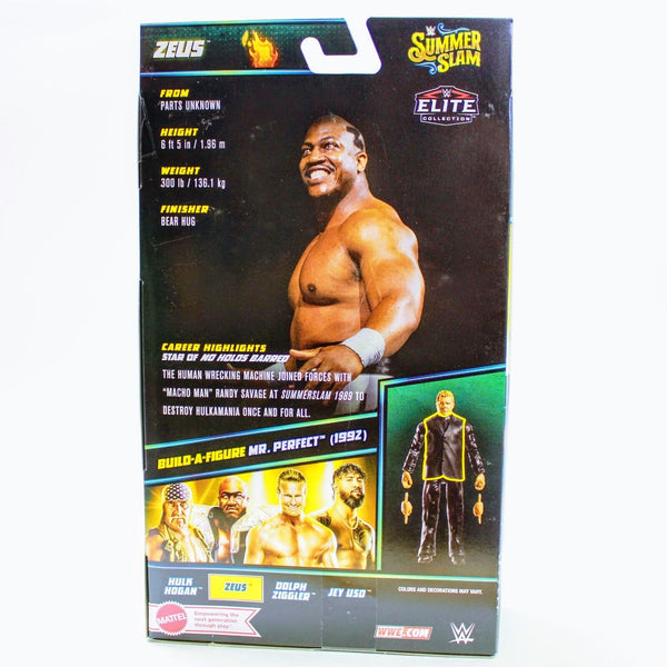 Mattel WWE Elite Summer Slam Series Zeus 6" Wrestling Figure Mr. Perfect BAF