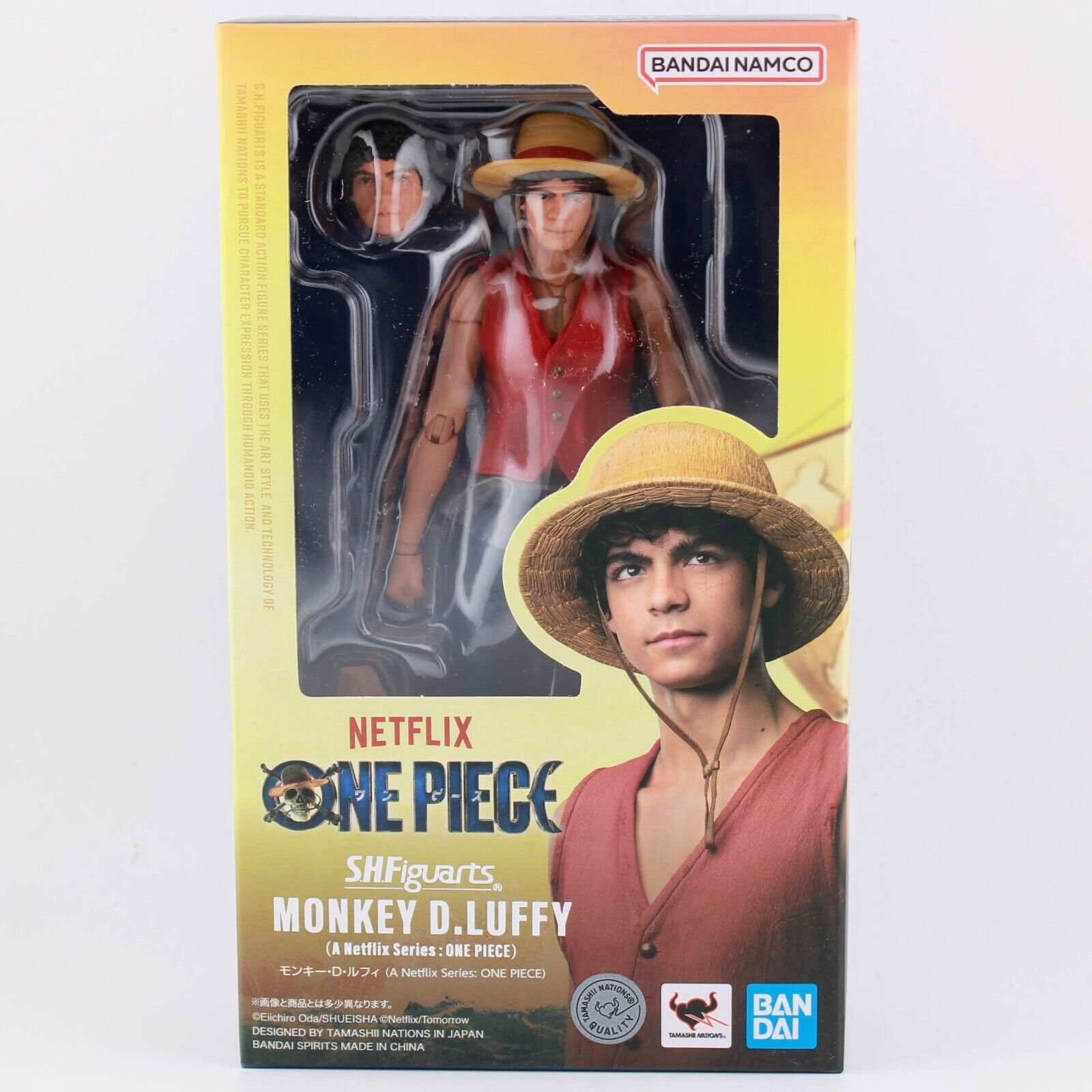 S.H. Figuarts One Piece - Monkey D. Luffy - Netflix Series 6" Figure