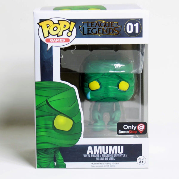 Funko Pop League of Legends Amumu #1 Collector's Box Limited Edition Gamestop Ex