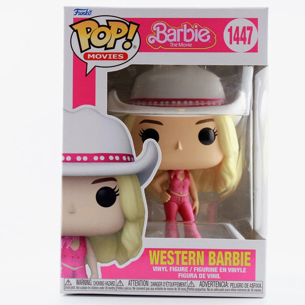 Funko POP Movies Barbie the Movie - Western Barbie Vinyl Figure #1447