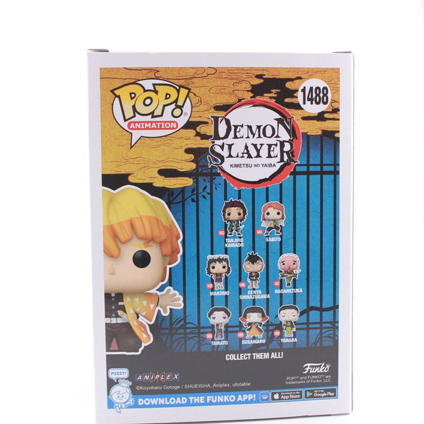 Funko Pop Demon Slayer Zenitsu Agatsuma w/ Demon Box Nezuko EE Exclusive # 1488