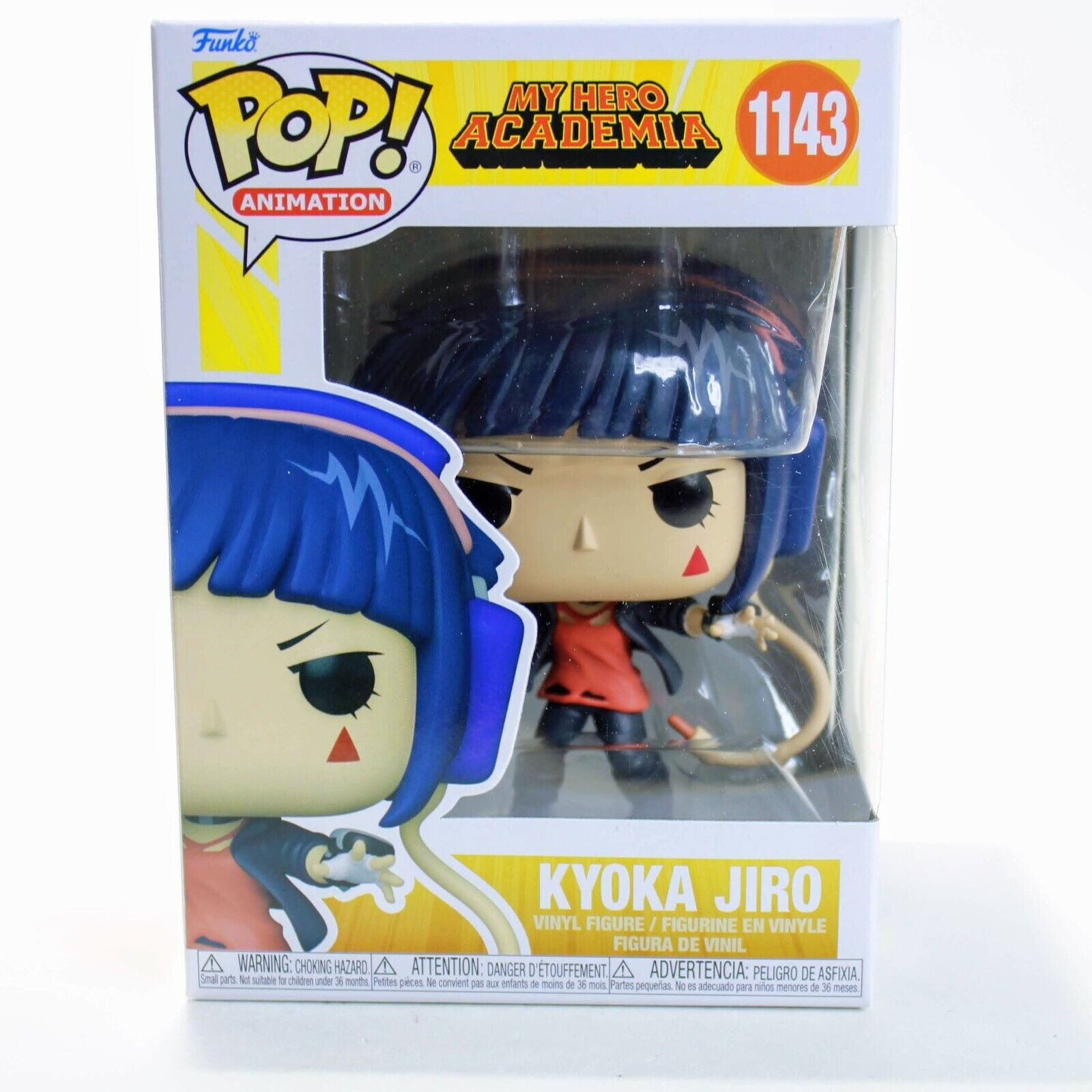 Funko POP My Hero Academia Kyoka Jiro Earphone Jack Figure #1143 Kyouka Jirou