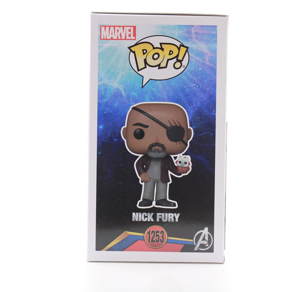 Funko Pop Marvel - The Marvels - Nick Fury w/ Flerkitten Figure # 1253