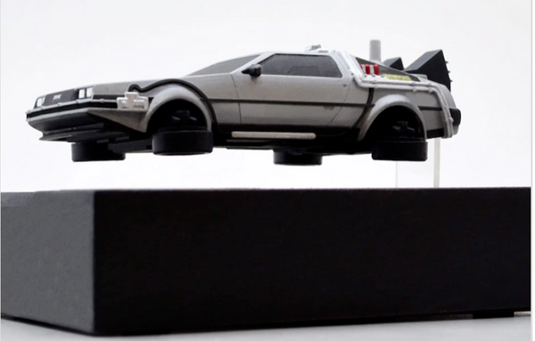 Back to the Future Part II DeLorean 1/43 Floating Model Time Machine