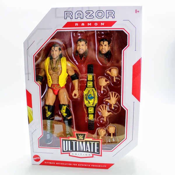 WWE Ultimate Edition Series 16 Razor Ramon Figure Yellow Attire 6" Figure