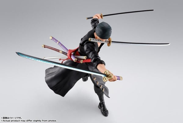 S.H.Figuarts One Piece Roronoa Zoro Onigashima 6" Deluxe Action Figure