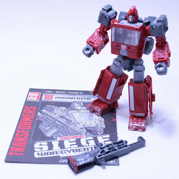 Transformers Siege Ironhide - War for Cybertron Action Figure 100% Complete Toy