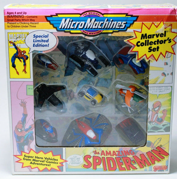 Micro Machines The Amazing Spider-Man Marvel Collectors Set X-Men Venom Carnage