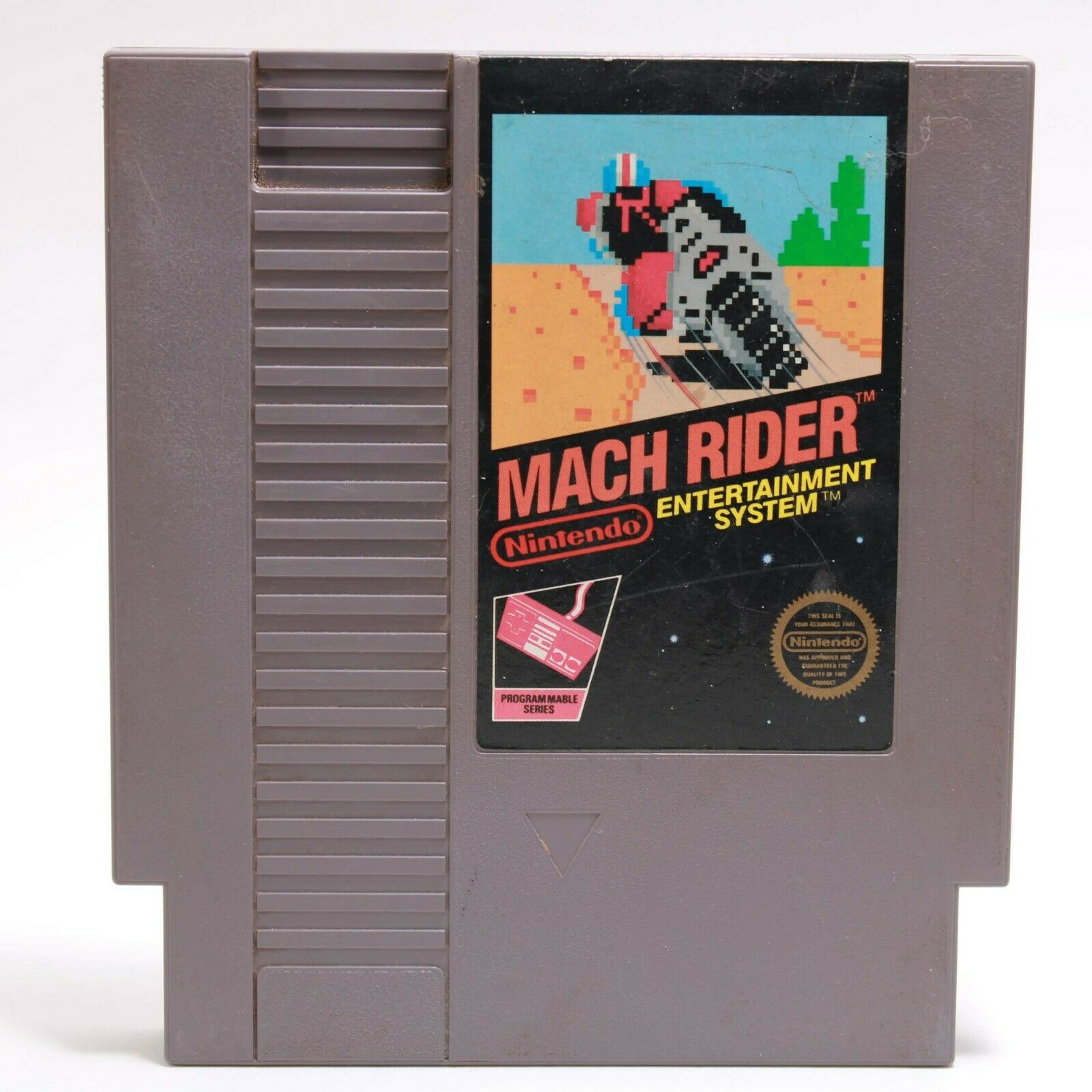 Mach Rider 5-Screw Version: Cartridge - NES Nintendo - Cleaned, Tested & Working