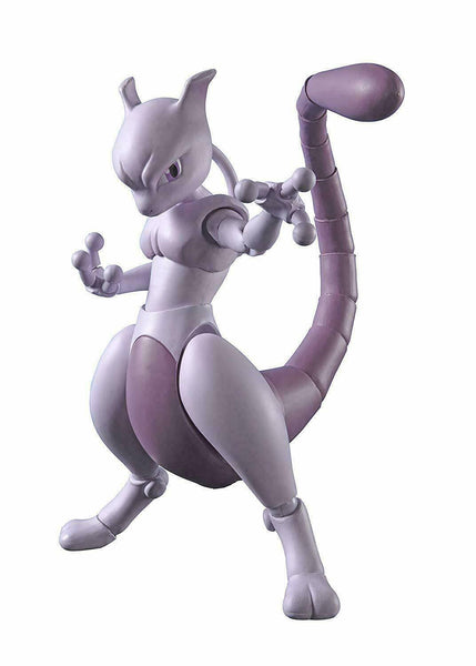 Pokemon Mewtwo - S.H. Figuarts Arts Remix 4 Inch Fully Posable Action Figure