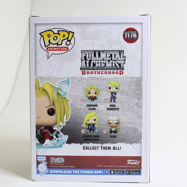 Funko Pop Full Metal Alchemist: Brotherhood CHASE Glow Edward Elric Anime #1176