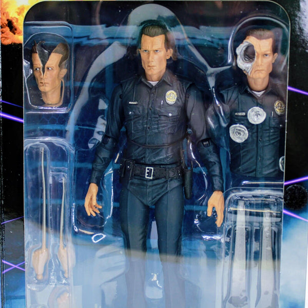 NECA T-1000 Terminator 2 Judgement Day Ultimate Police Officer 7" Action Figure